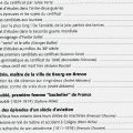 Sommaire des chroniques n° 4 - 2011